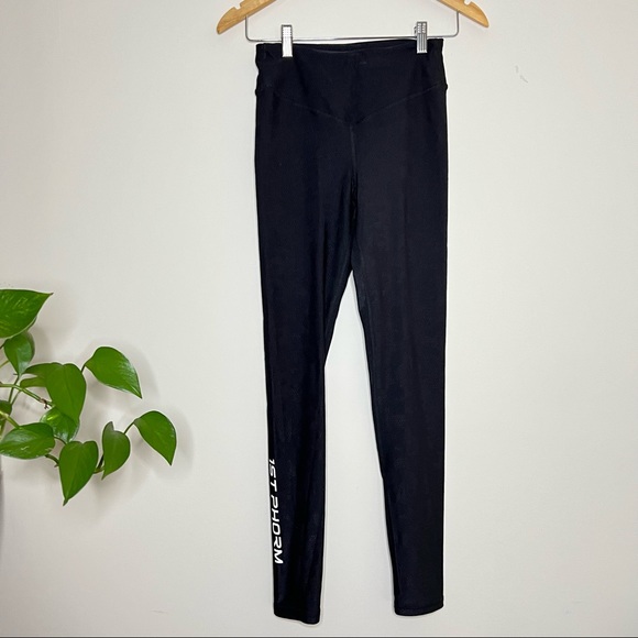 1st Phorm Pants - 1st Phorm Black Workout Leggings Size Medium